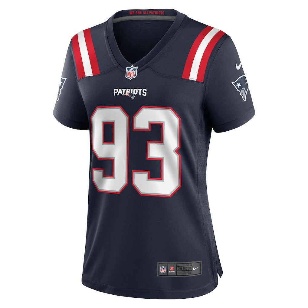 Richard Seymour New England Patriots Women's Retired Player Game Jersey Navy | Nike for Sale