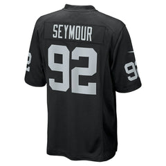 Richard Seymour Las Vegas Raiders Retired Player Game Jersey Black | Nike for Sale