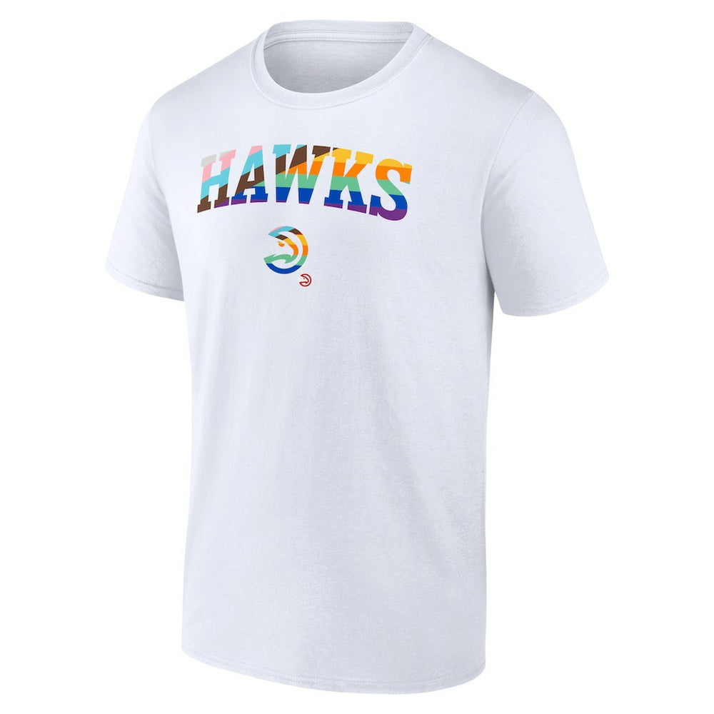 Atlanta Hawks Pride T-Shirt White - NBA