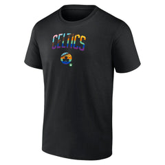 Boston Celtics Logo Pride T-Shirt Black - NBA