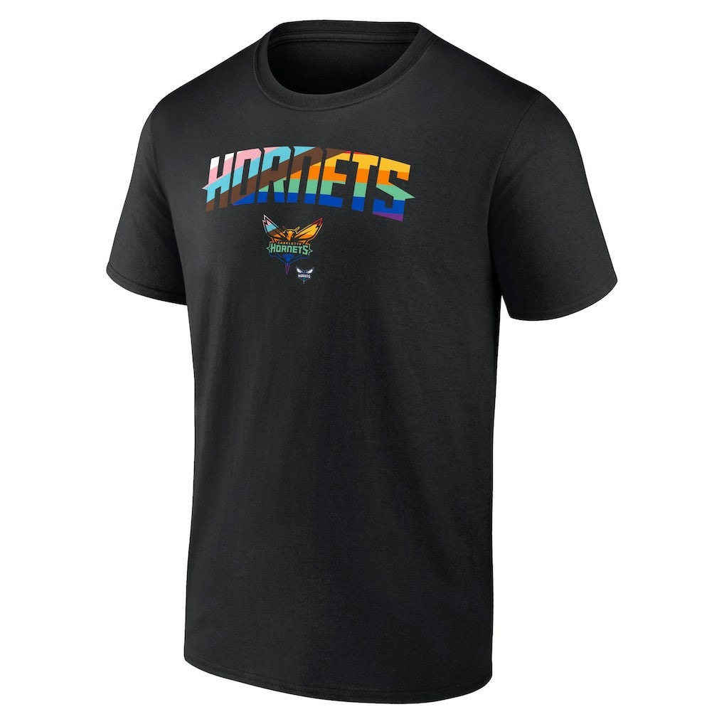 Charlotte Hornets Pride T-Shirt Black - NBA