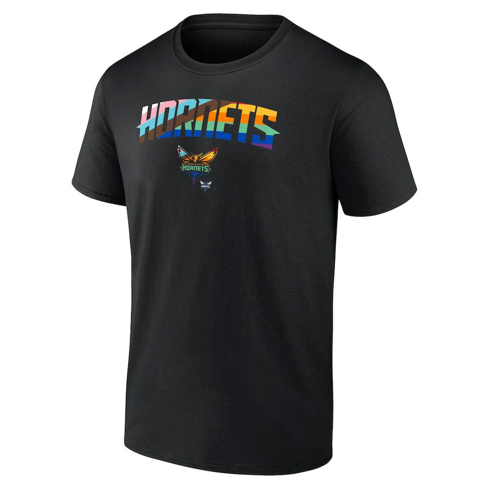 Charlotte Hornets Pride T-Shirt Black - NBA