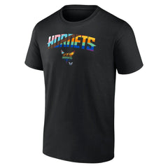Charlotte Hornets Pride T-Shirt Black - NBA
