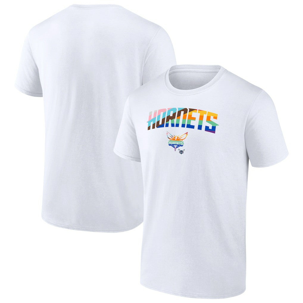 Charlotte Hornets Pride T-Shirt White - NBA