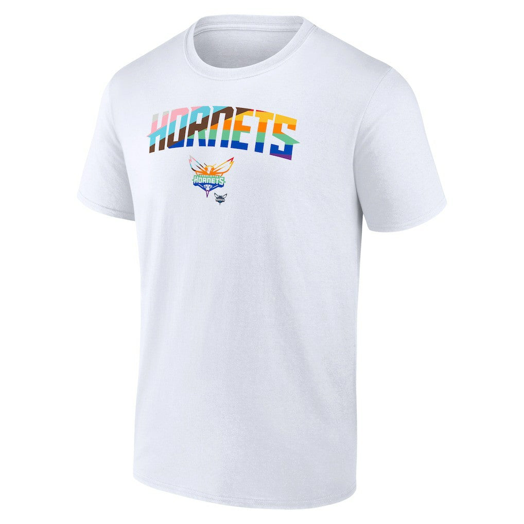 Charlotte Hornets Pride T-Shirt White - NBA