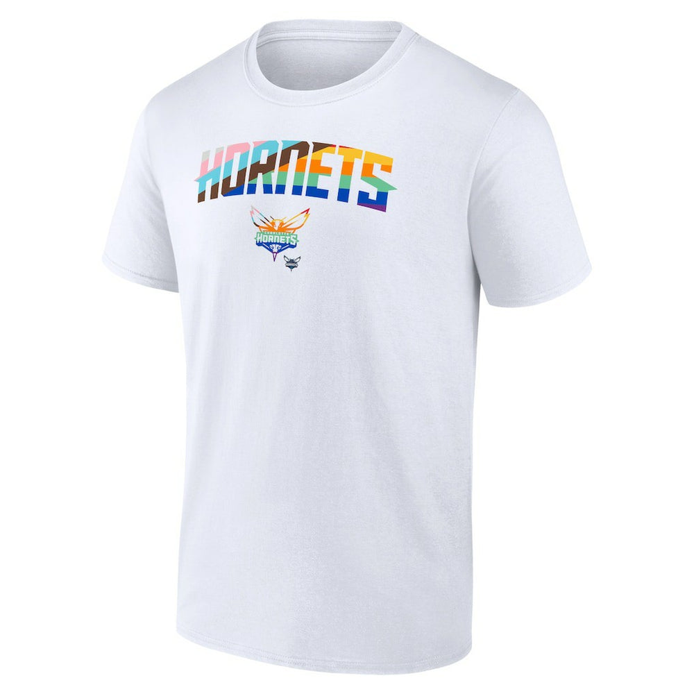 Charlotte Hornets Pride T-Shirt White - NBA