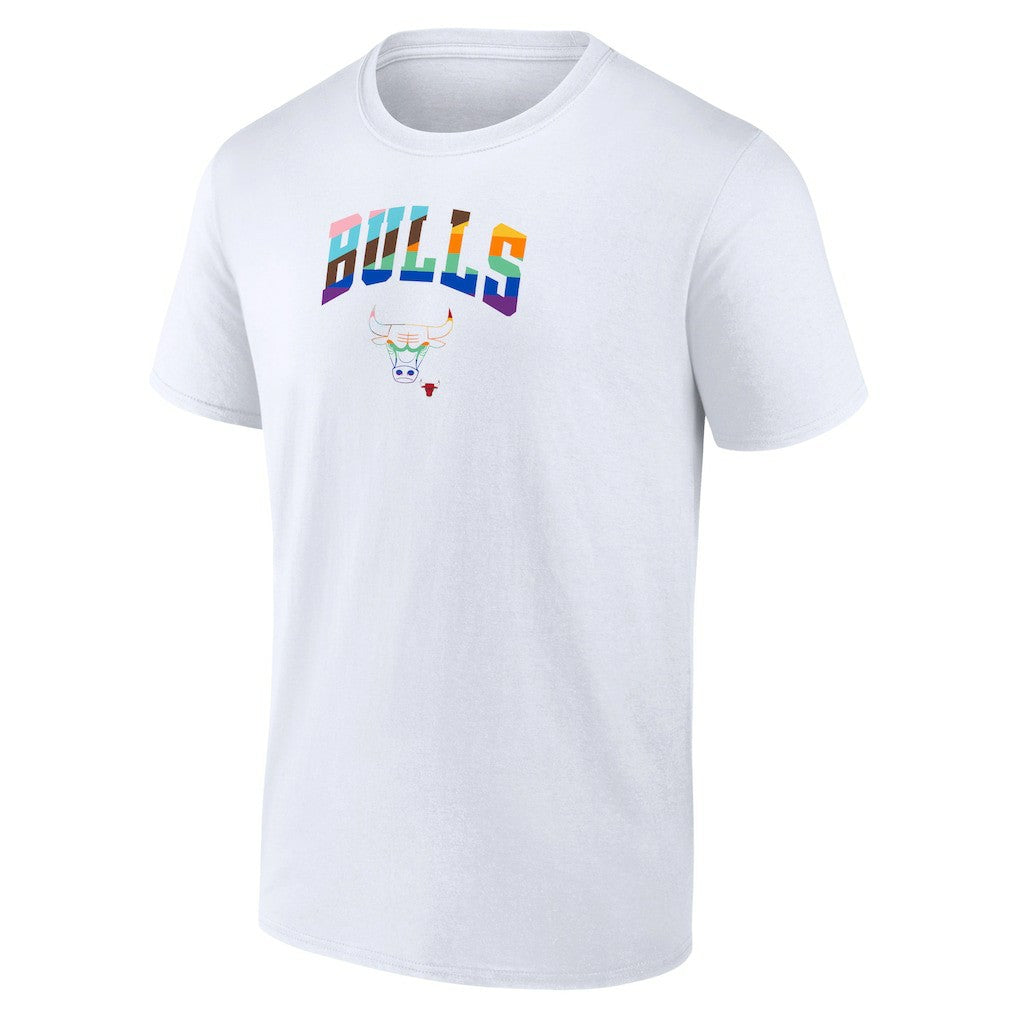 Chicago Bulls Pride T-Shirt White - NBA