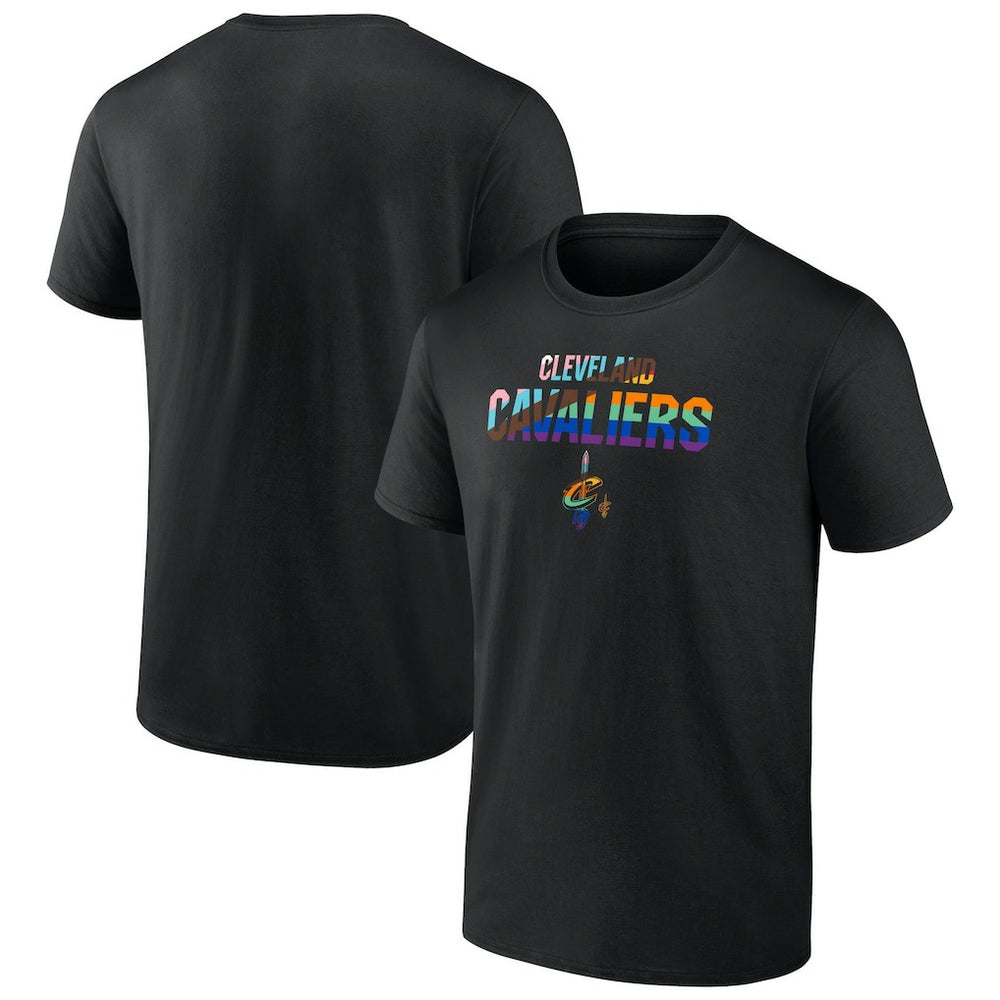Cleveland Cavaliers Pride T-Shirt Black - NBA