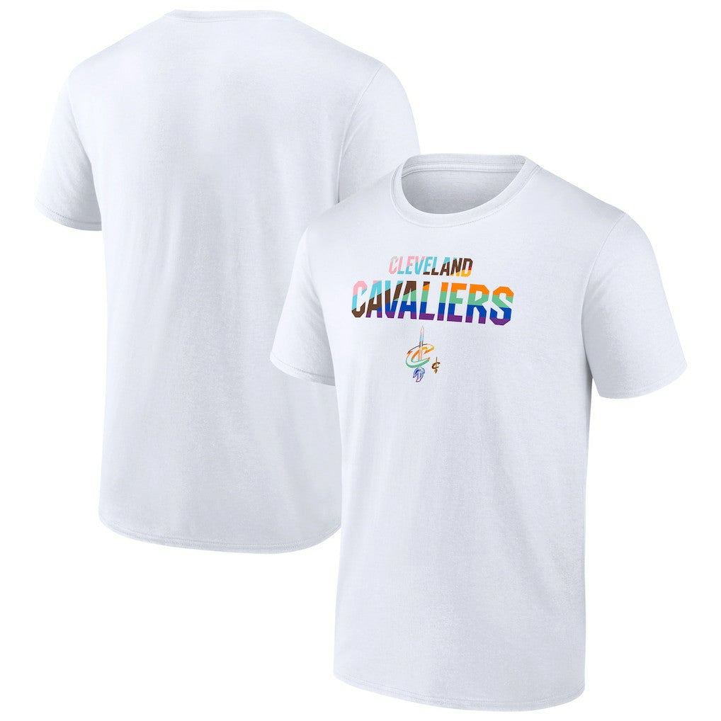 Cleveland Cavaliers Pride T-Shirt White - NBA