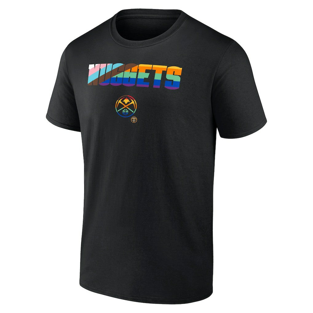 Denver Nuggets Pride T-Shirt Black - NBA