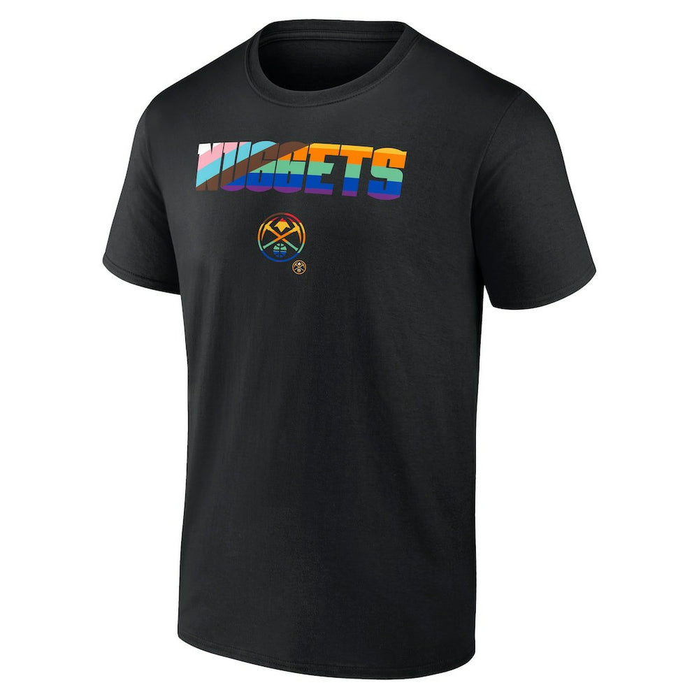 Denver Nuggets Pride T-Shirt Black - NBA