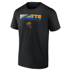Denver Nuggets Pride T-Shirt Black - NBA