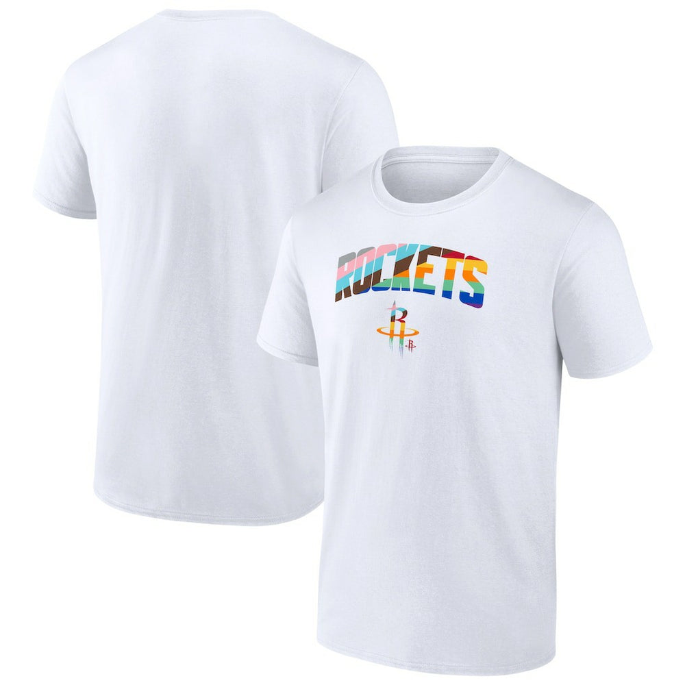 Houston Rockets Pride T-Shirt White - NBA