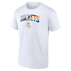 Houston Rockets Pride T-Shirt White - NBA