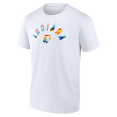 Indiana Pacers Pride T-Shirt White - NBA