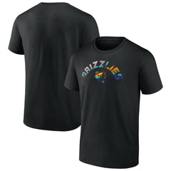 Memphis Grizzlies Pride T-Shirt Black - NBA
