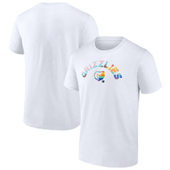 Memphis Grizzlies Pride T-Shirt White - NBA