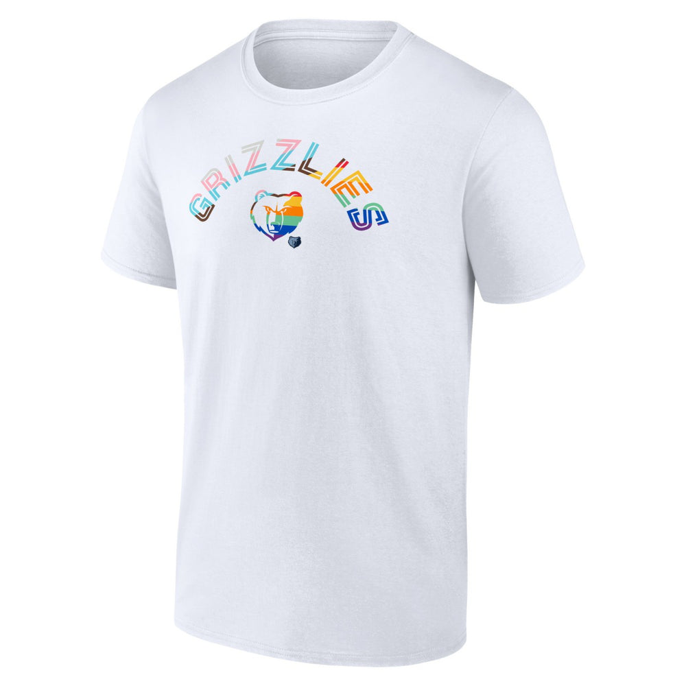Memphis Grizzlies Pride T-Shirt White - NBA