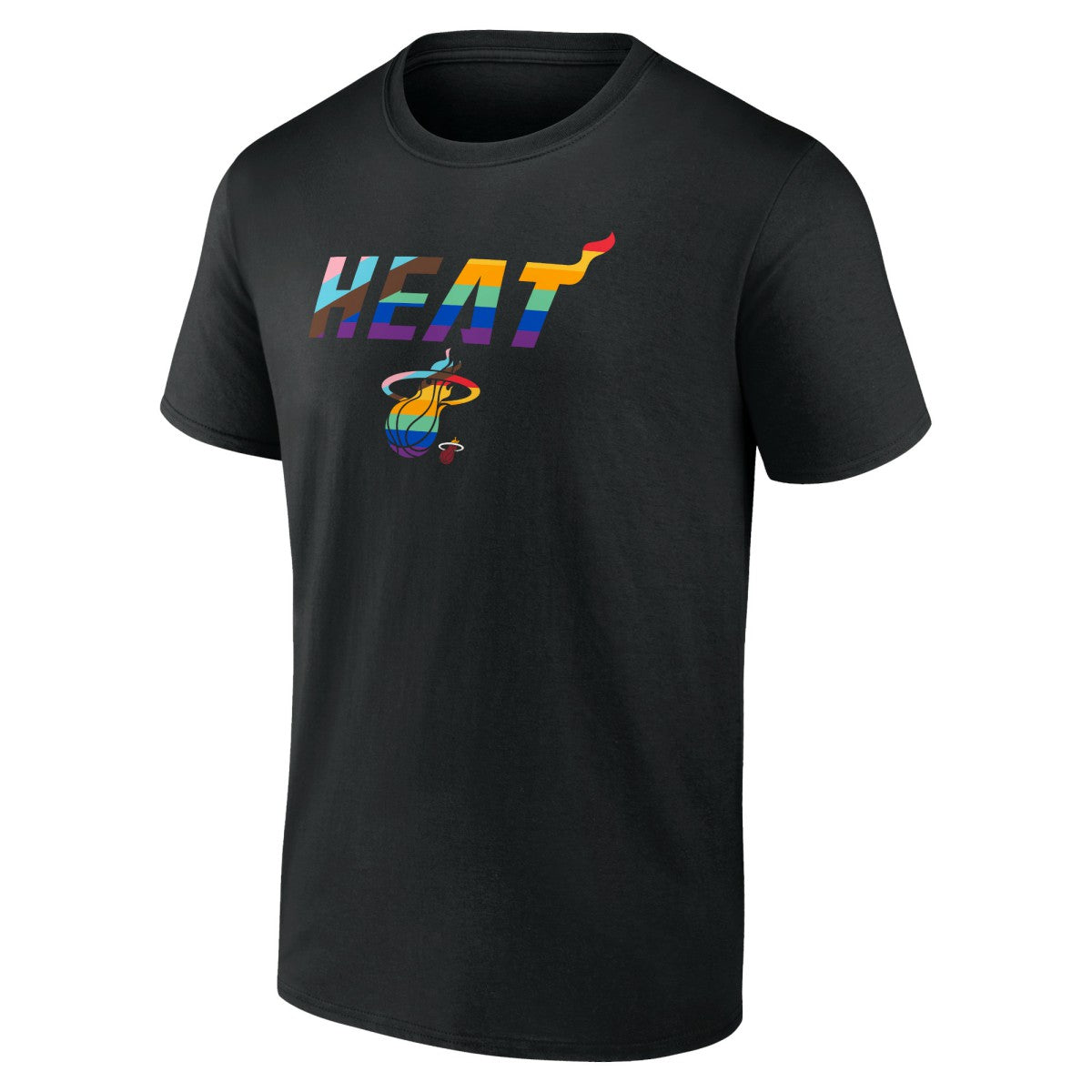 Miami Heat Logo Pride T-Shirt Black - NBA