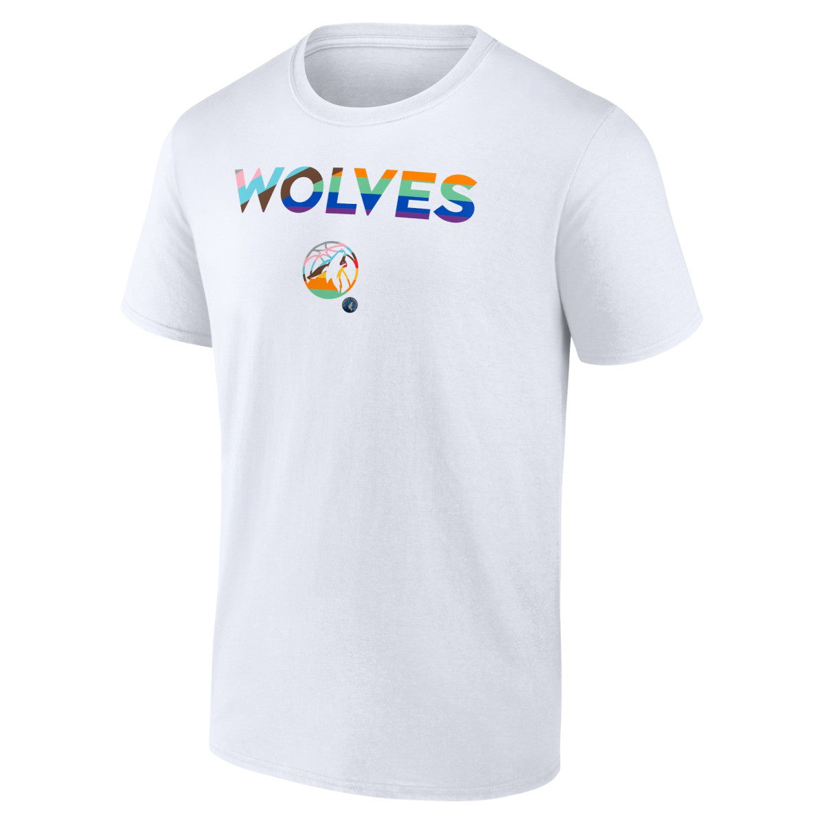 Minnesota Timberwolves Pride T-Shirt White - NBA