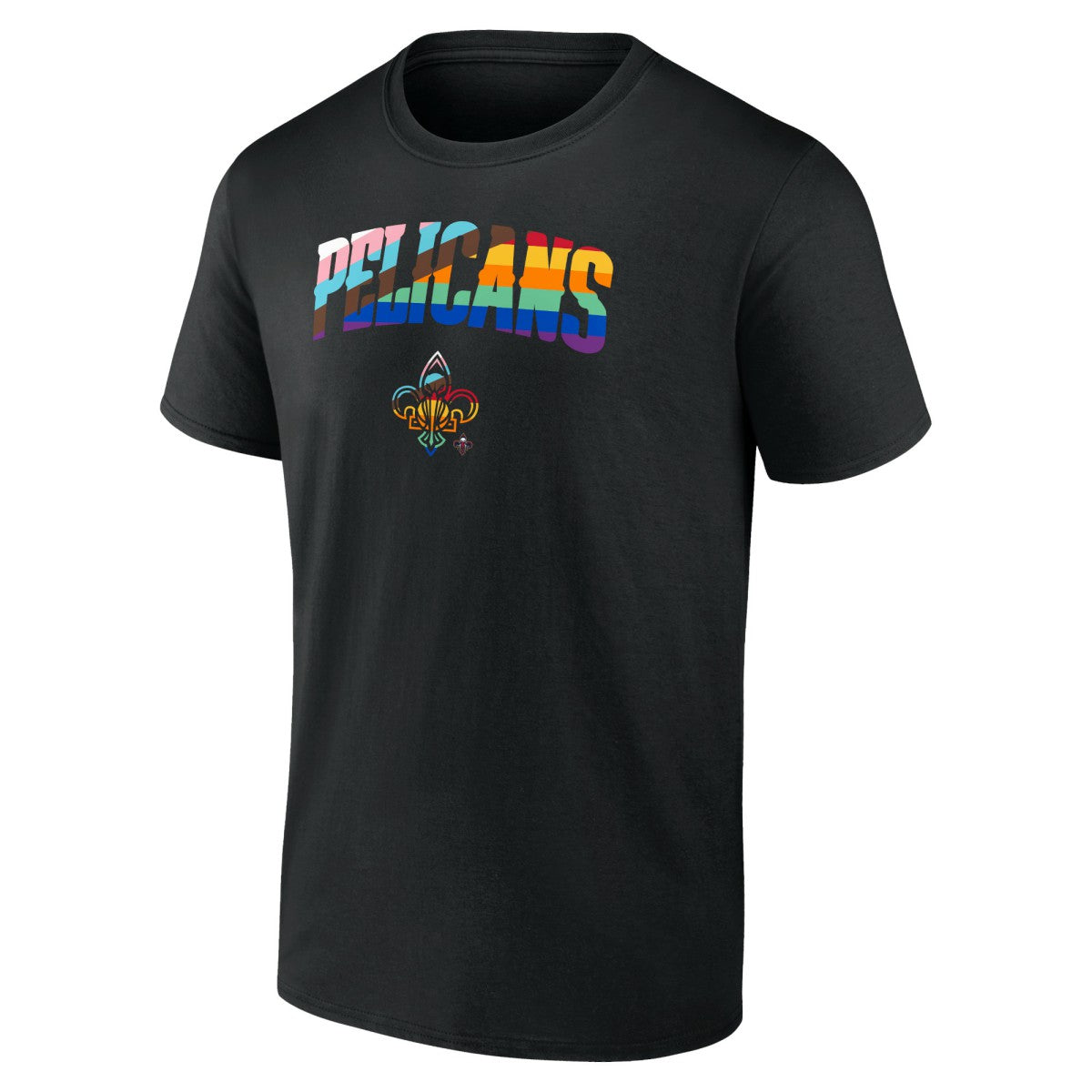 New Orleans Pelicans Logo Pride T-Shirt Black - NBA