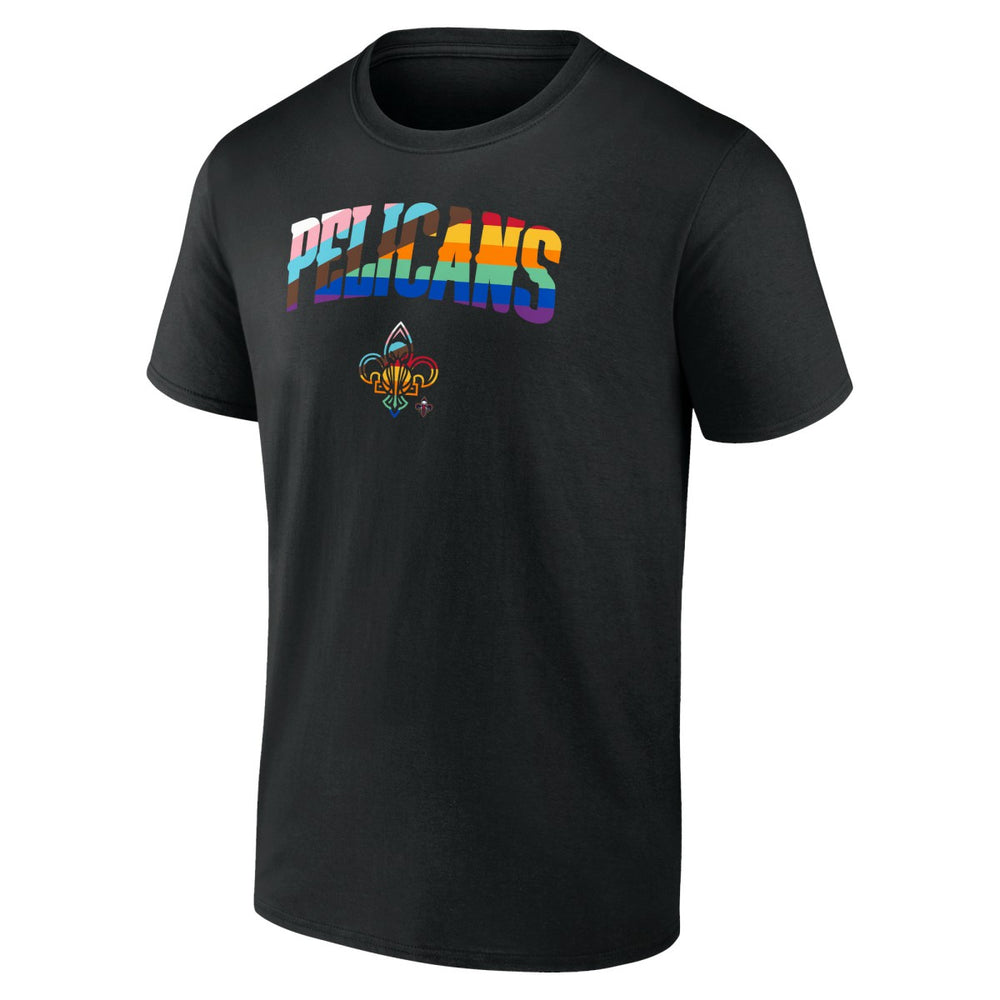 New Orleans Pelicans Logo Pride T-Shirt Black - NBA