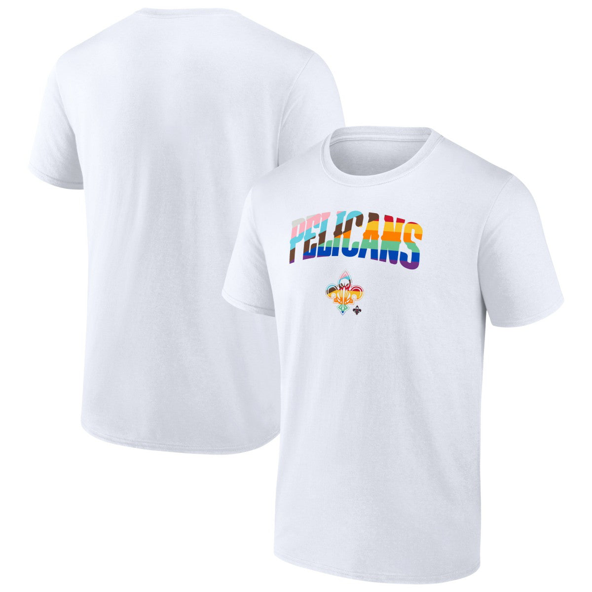New Orleans Pelicans Pride T-Shirt White - NBA