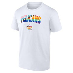 New Orleans Pelicans Pride T-Shirt White - NBA