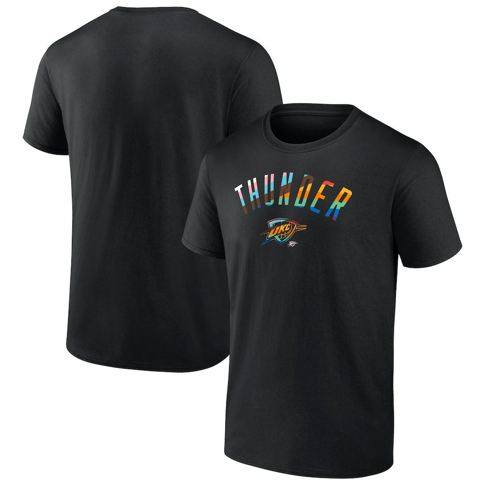 Oklahoma City Thunder Pride T-Shirt Black - NBA