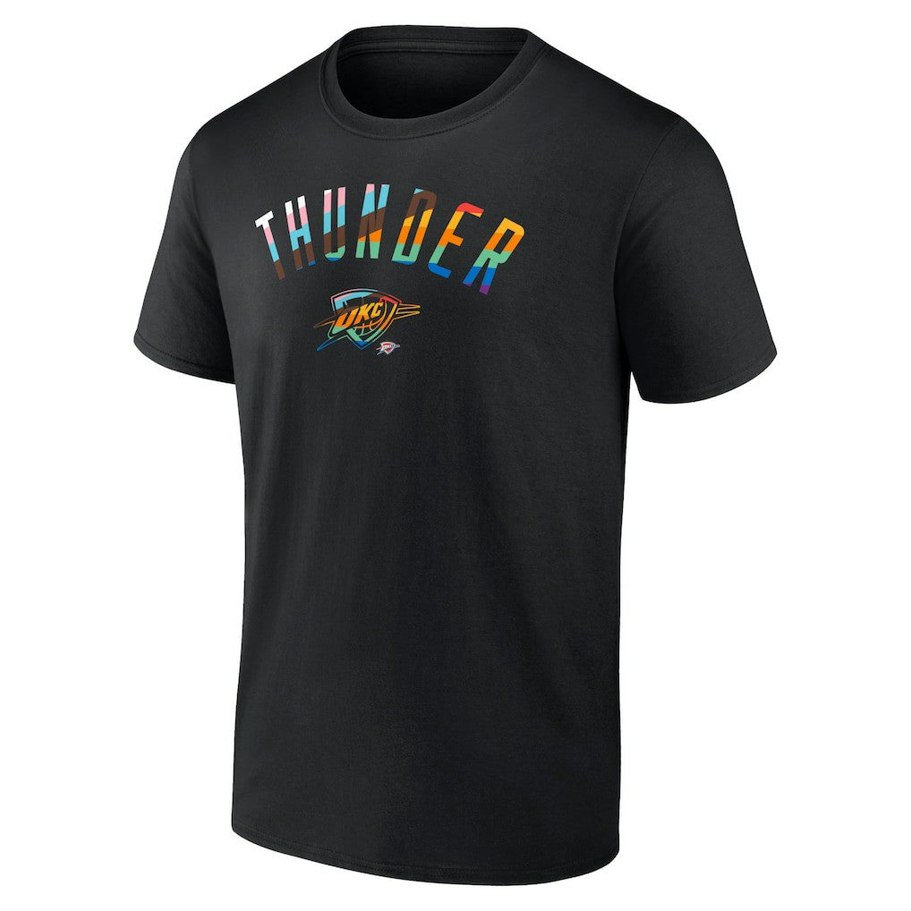 Oklahoma City Thunder Pride T-Shirt Black - NBA