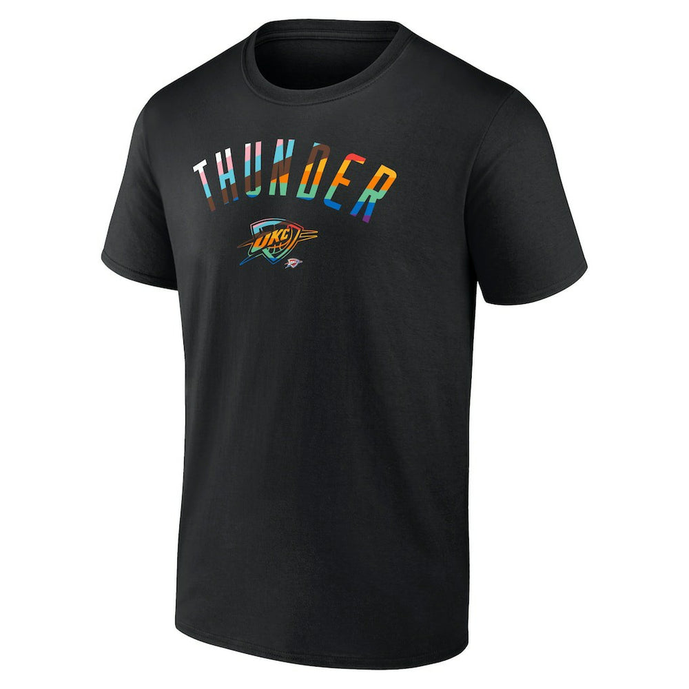 Oklahoma City Thunder Pride T-Shirt Black - NBA