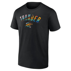 Oklahoma City Thunder Pride T-Shirt Black - NBA