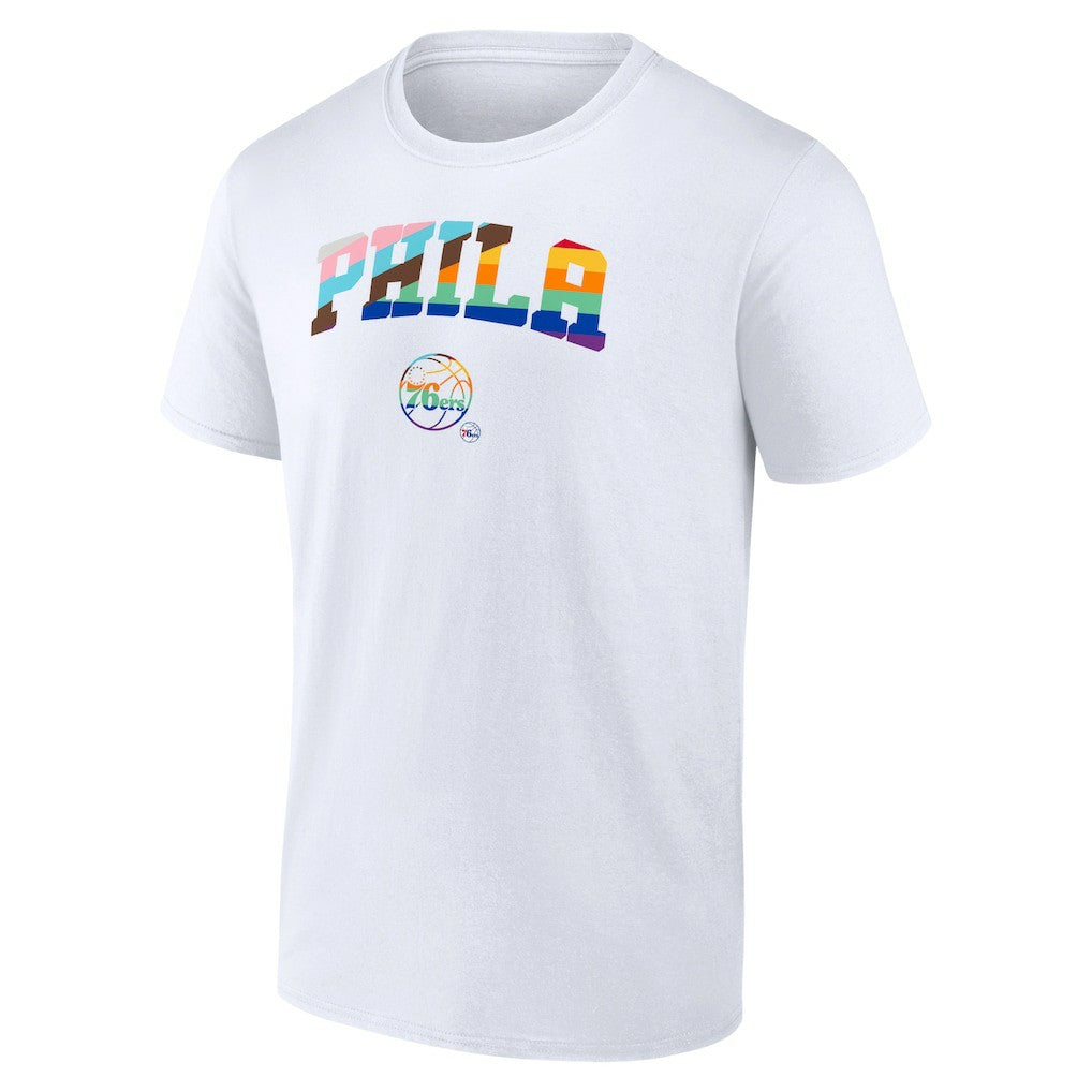 Philadelphia 76ers Pride T-Shirt White - NBA