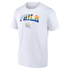 Philadelphia 76ers Pride T-Shirt White - NBA