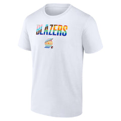 Portland Trail Blazers Pride T-Shirt White - NBA