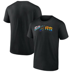 San Antonio Spurs Pride T-Shirt Black - NBA