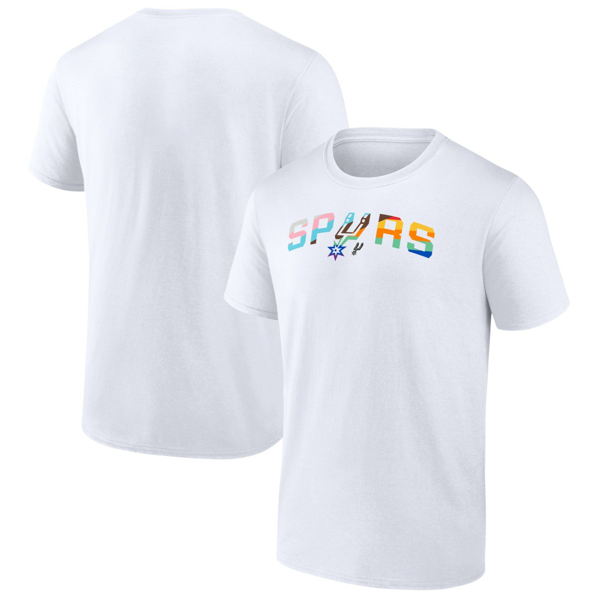 San Antonio Spurs Pride T-Shirt White - NBA