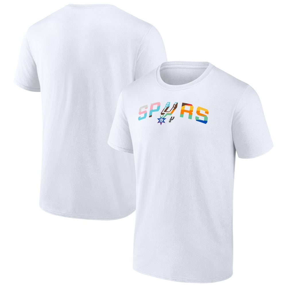 San Antonio Spurs Pride T-Shirt White - NBA
