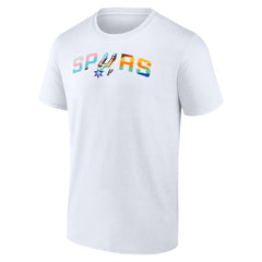 San Antonio Spurs Pride T-Shirt White - NBA