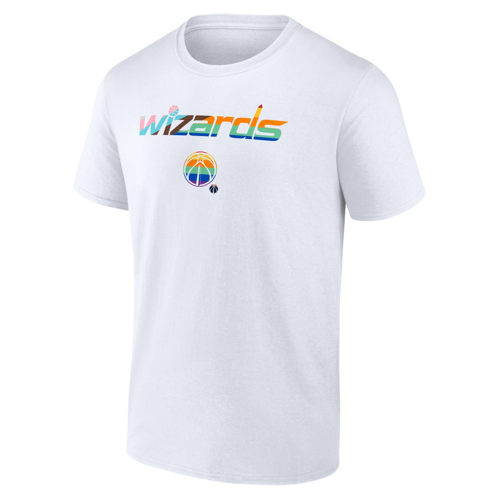 Washington Wizards Pride T-Shirt White - NBA
