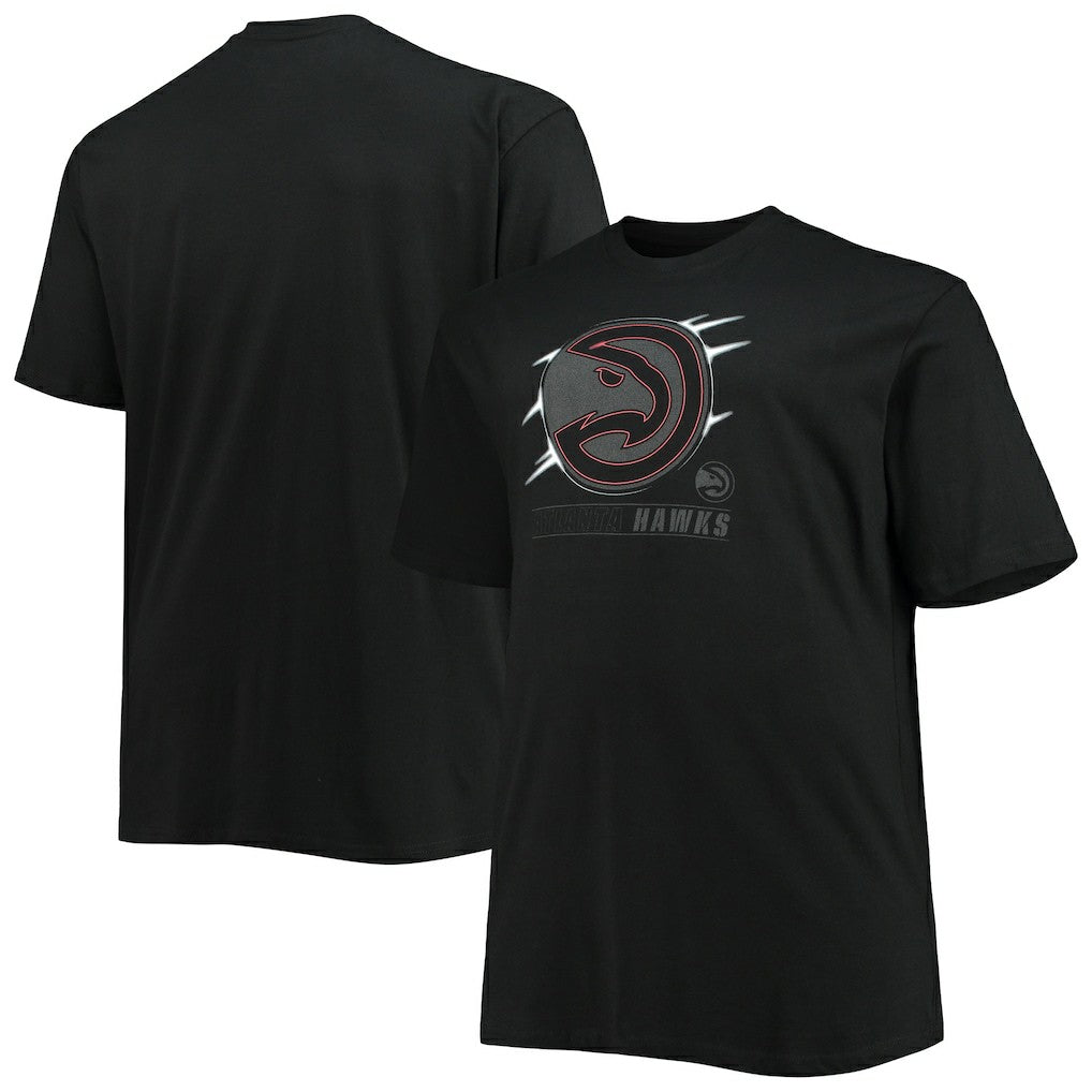 Atlanta Hawks Big & Tall Pop T-Shirt Black - NBA