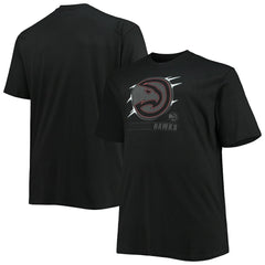 Atlanta Hawks Big & Tall Pop T-Shirt Black - NBA