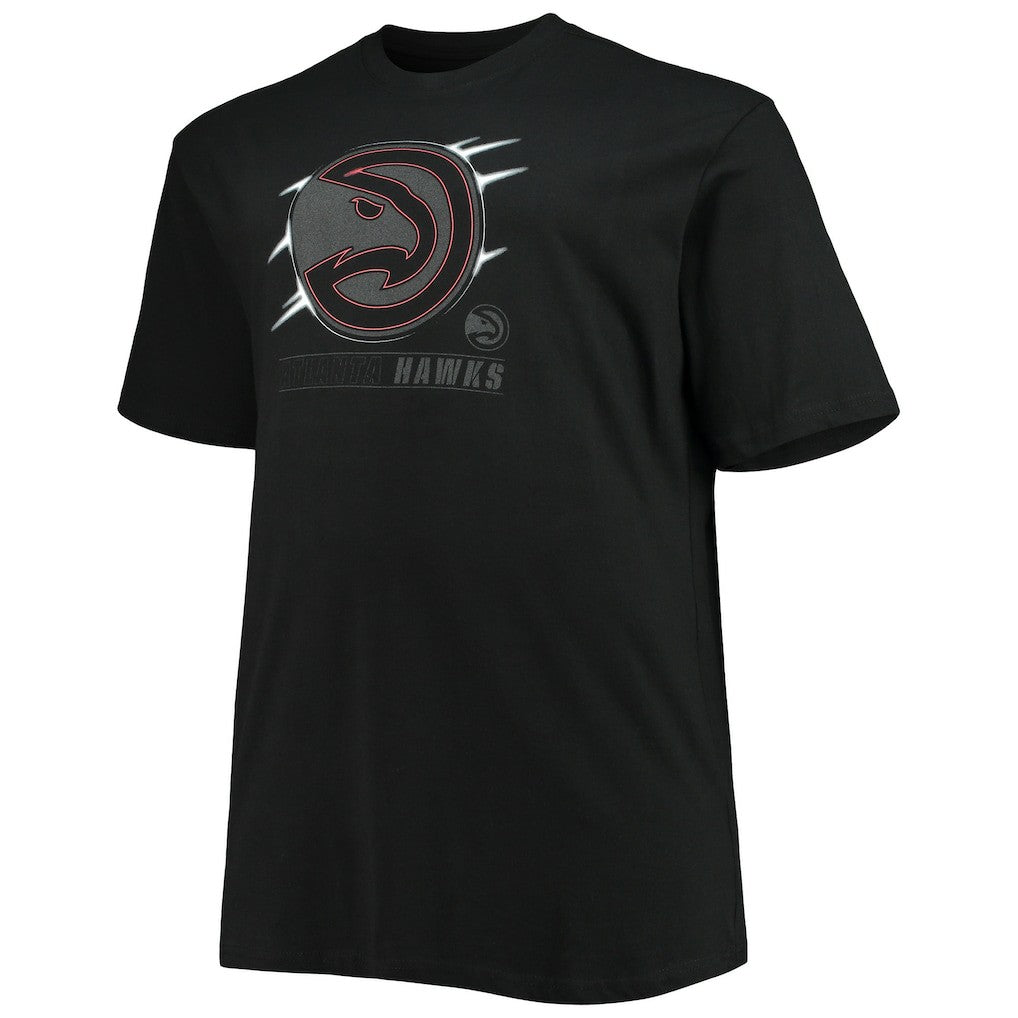Atlanta Hawks Big & Tall Pop T-Shirt Black - NBA