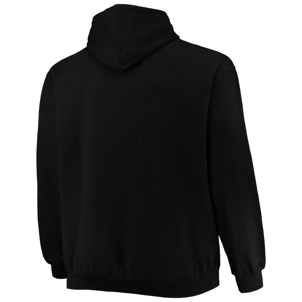 Brooklyn Nets Big & Tall Pop Pullover Hoodie Black - NBA