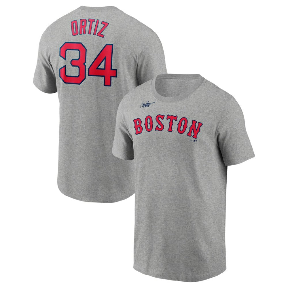 David Ortiz Boston Red Sox Nike Name & Number T-Shirt - MLB