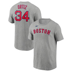 David Ortiz Boston Red Sox Nike Name & Number T-Shirt - MLB