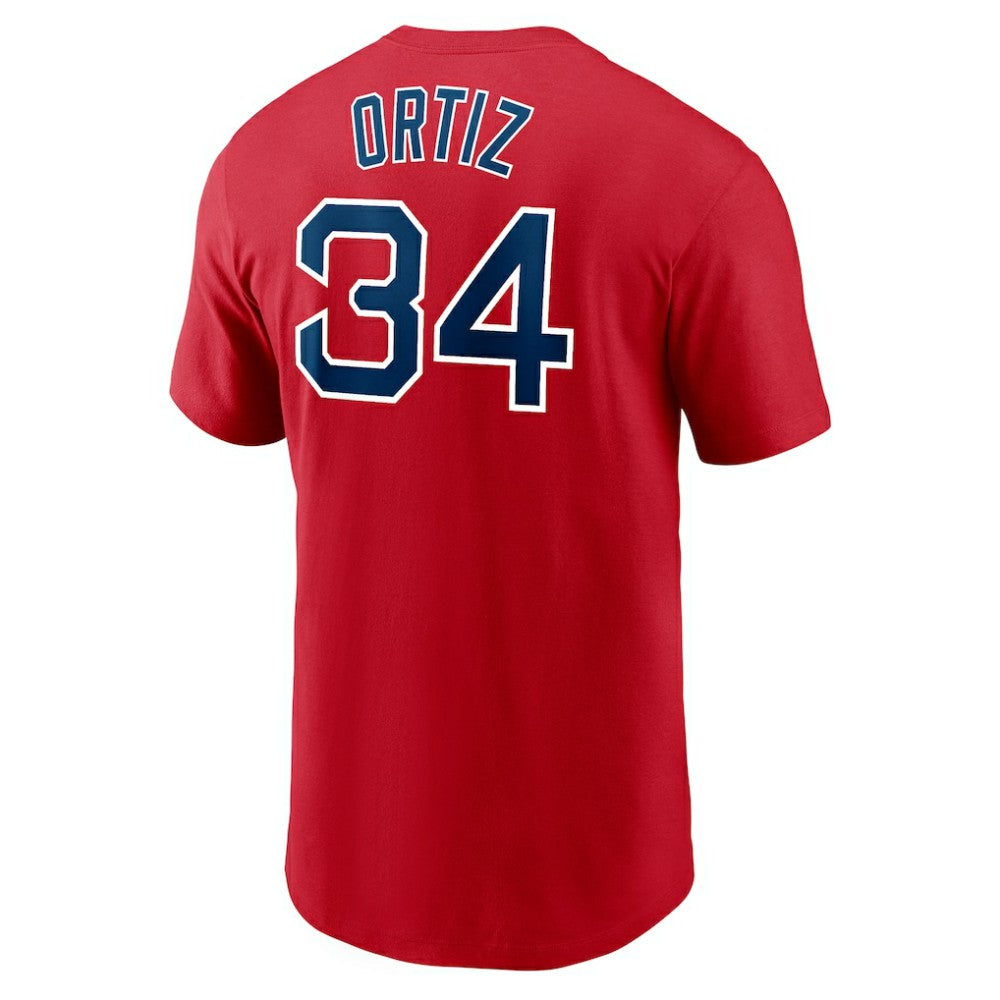 David Ortiz Boston Red Sox Nike Name & Number T-Shirt - MLB