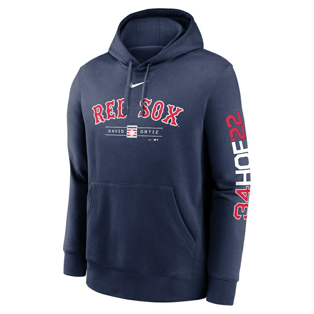 David Ortiz Boston Red Sox Nike 2022 Hall of Fame Inductee Pullover Hoodie - MLB