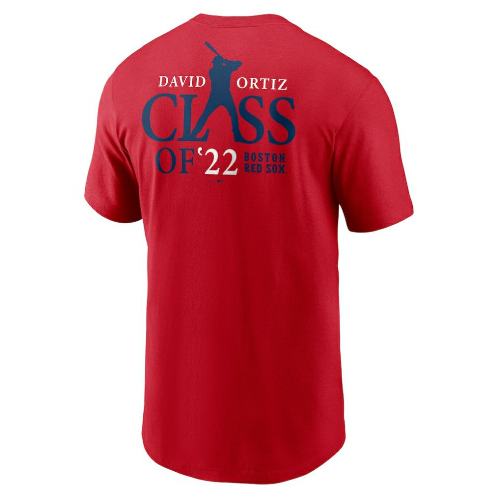 David Ortiz Boston Red Sox Nike 2022 Hall of Fame Essential T-Shirt - MLB