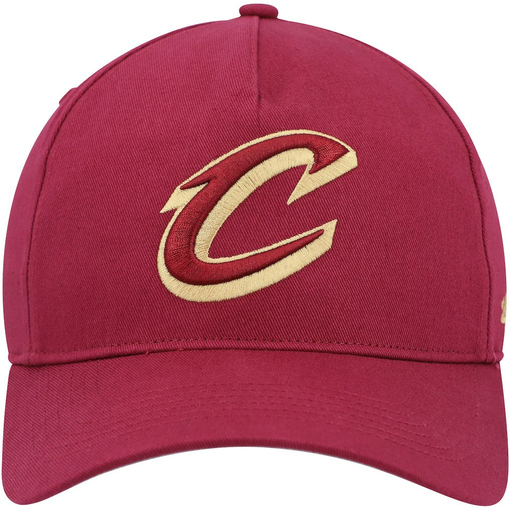 Cleveland Cavaliers '47 Hitch Snapback Hat Wine - NBA